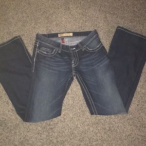 BKE Stella stretch denim 27x31.5 gently worn